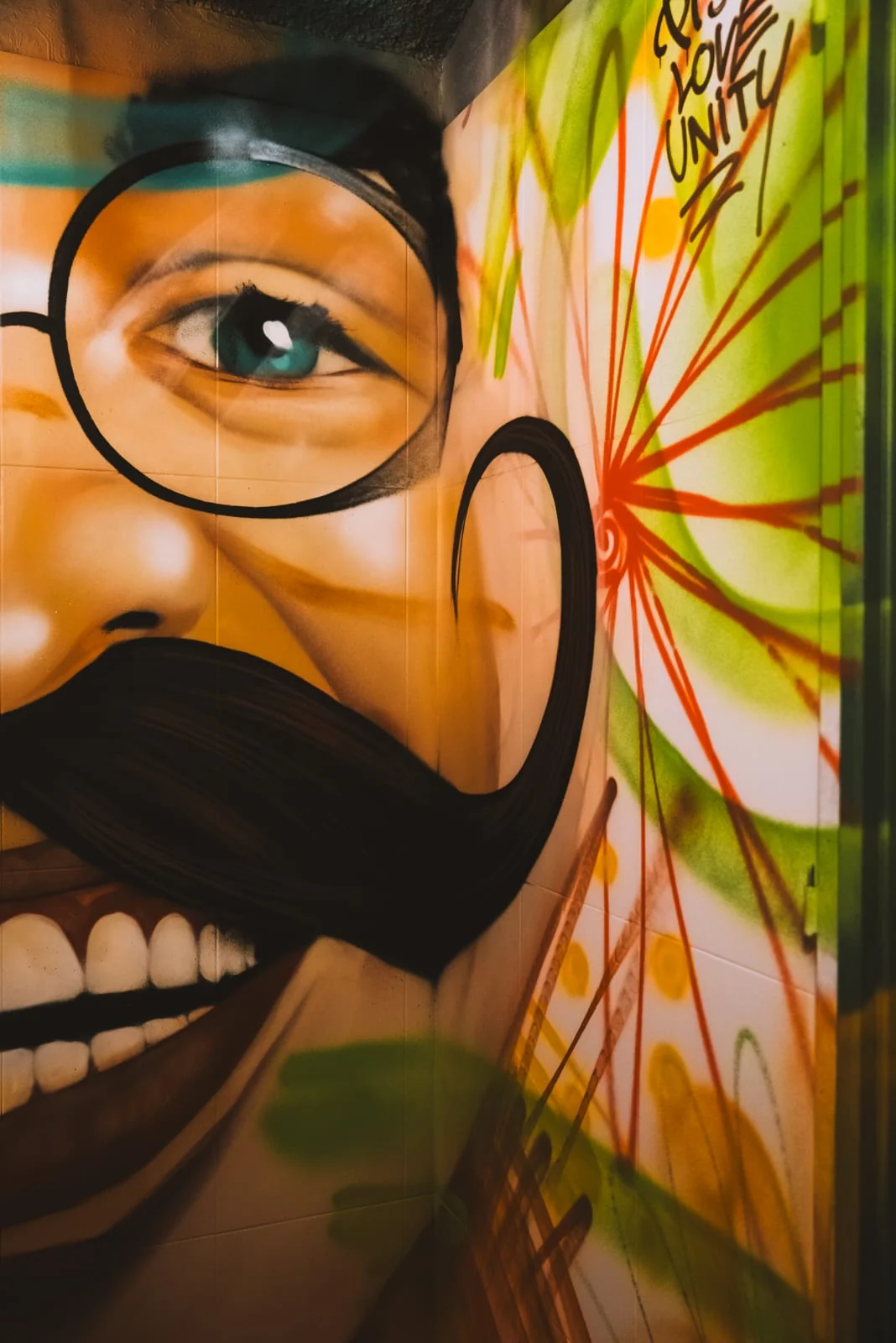 Fresque restaurant Bichette — vue d'ensemble